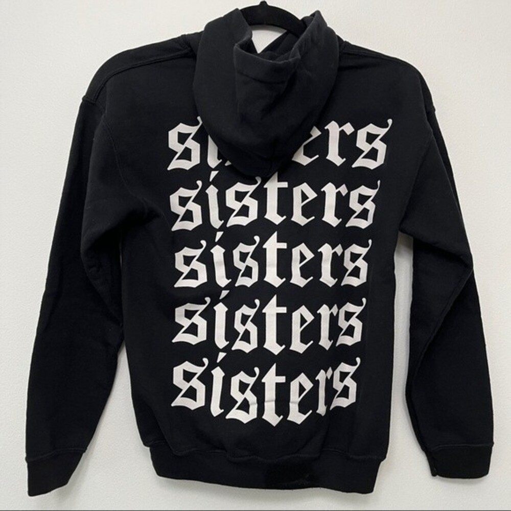 James Charles Sisters Black & White Sweatshirt Size XS